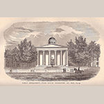 Fig. 13: Kentucky’s Old State Capitol, depicted ca. 1847, published in Lewis Collins, “History of Kentucky” (Louisville, KY: Lewis Collins, 1877 edition), Plate 33.