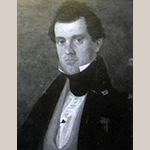 Fig. 8: Portrait of William Alexander Rosborough (1811–1869) by George W. L. Ladd, 1835. Signed: "Ladd pinxt." Oil on canvas; HOA: 25", WOA: 24". Current location unknown. Image reproduced from Christie Zimmerman Fant, Margaret Belser Hollis, and Virginia G. Meynard, eds., "South Carolina Portraits: A Collection of Portraits of South Carolinians and Portraits in South Carolina" (Columbia: National Society of The Colonial Dames of America in The State of South Carolina, 1996), 329.