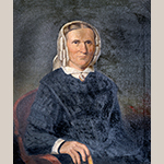 Fig. 10: Portrait of Martha Alice Wyche Williamson Woodward (Osmond Woodward (1796–1880) by George W. L. Ladd, 1845–1850. Oil on canvas; HOA: 30-1/4", WOA: 24-3/4". Collection of the Columbia Museum of Art, Columbia, SC. Bequest of Alice America Beaufort Walker. 