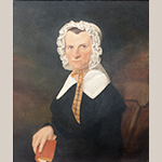 Fig. 12: Portrait of Mary Meador (dates unknown) by George W. L. Ladd, 1844. Oil on canvas; HOA: 32", WOA: 27". Collection of the Fairfield County Museum, Winnsboro, SC.