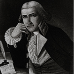 Fig. 1: Portrait of John I. Remsen, Sr. (1750–1815) by Lewis Clephan; New York, NY; 1788. Oil on canvas; HOA: 21-1/2”; WOA: 19-1/2". Courtesy of Museum of the City of New York, New York, gift of Miss Elizabeth Remsen. MESDA Object Database file NN-128.