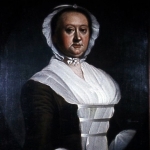 Fig. 24: Mrs. Daniel Cannon (Mary Trusler Doughty) by Jeremiah Theus; Charleston, SC; ca. 1770. Oil on canvas; HOA: 30”, WOA: 25-1/8”. Private collection; MRF 8195.