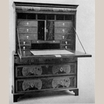 Fig. 5: Writing Cabinet; England; 1690-1700. MESDA slide catalog.