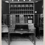 Fig. 9: Interior of the estate cabinet presented in Fig. 8.