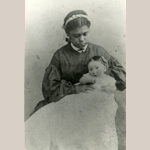 Fig. 3: "Aunt Lizzie" and child by the Lee Photo Gallery, Richmond, VA, c.1863. Cartes de visite. Collection of the Valentine Richmond History Center, acc. 51.1.1.