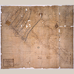 Fig. 5: “A Map of the Northern Neck in Virginia…” drawn by Peter Jefferson, Robert Brooke, Benjamin Winslow, and Thomas Lewis, 1747. British National Archives, Kew, England, CO 700/VIRGINIA11. 