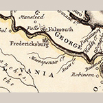 Fig. 11: Detail from the August 1753 (State 1) Fry and Jefferson map (Figure 1).